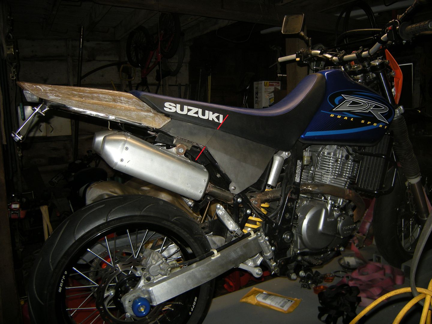 F'dup DR650 Supermoto- Project: Heavy Weight Hooligan | Page 2 | Custom ...